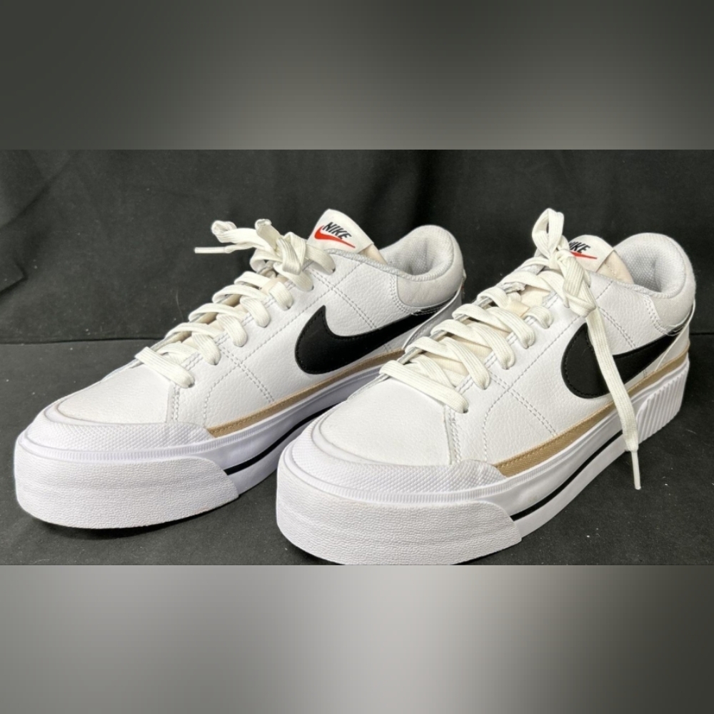 Nike Court Legacy Lift Platform Sneakers Size 9 New MSRP $94.99 - Picture 4 of 10